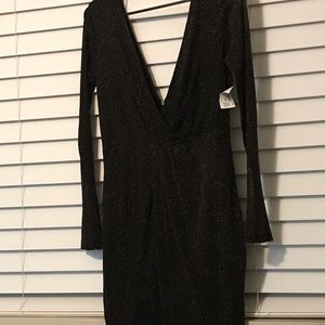 💜TRADED💜 Black and Gold Sparkly Dress